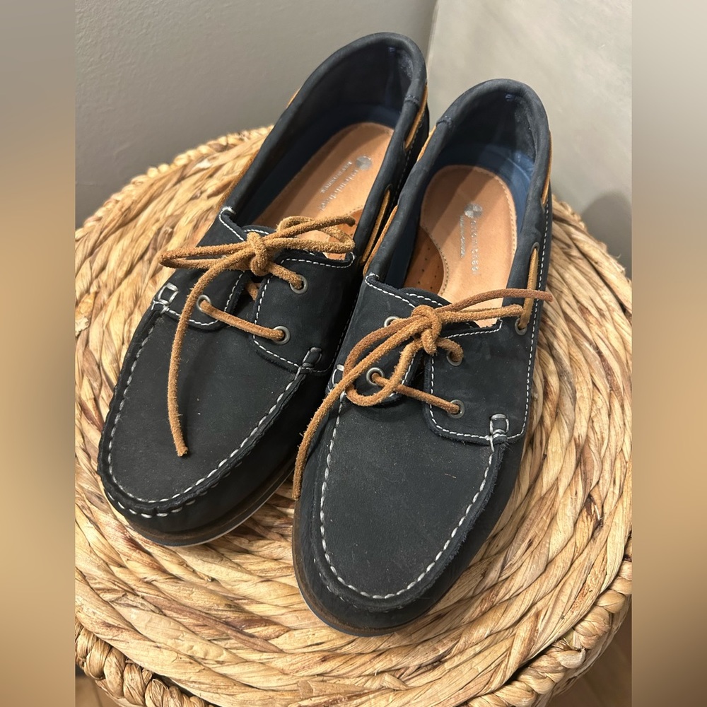 Eric Michael Navy Blue Suede Shoes Size 39 Women’s 8.5